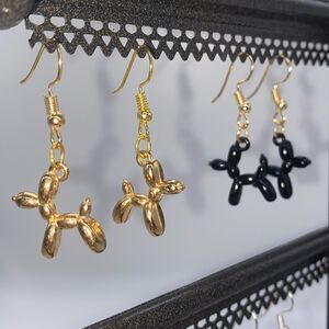 ✨🆕✨ Cute Colorful Balloon 🎈 Dog Earrings ✨ available in multiple colors✨